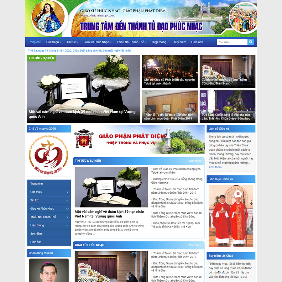 Mẫu web tin tức 10