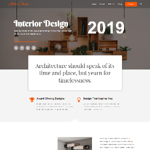 Mẫu website thiết kế nội thất – NEX0007