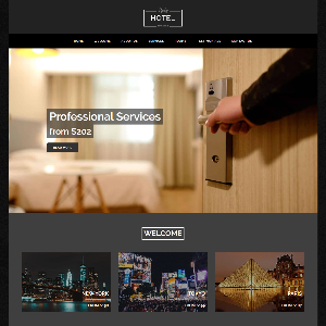 Mẫu website khách sạn – NEX0006