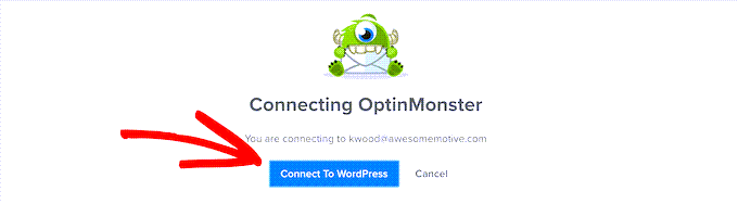 Kết nối OptinMonster với WordPress